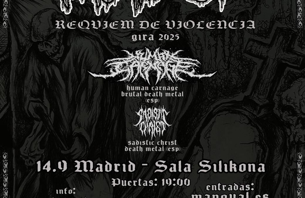 Sadistic Christ en la Sala Silikona (Madrid)
