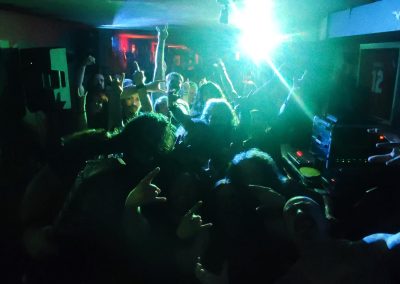 Sadistic Christ en el Bar Krawill (Pamplona) durante la gira Rotten Darkness.