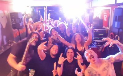 Sadistic Christ en el Bar Krawill (Pamplona) durante la gira Rotten Darkness.