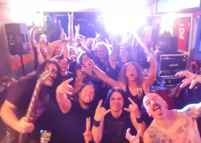 Sadistic Christ en el Bar Krawill (Pamplona) durante la gira Rotten Darkness.