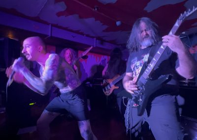 Sadistic Christ en el Bar Krawill (Pamplona) durante la gira Rotten Darkness.