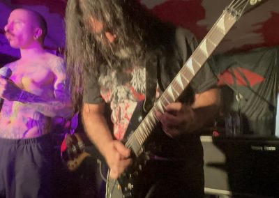 Sadistic Christ en el Bar Krawill (Pamplona) durante la gira Rotten Darkness.