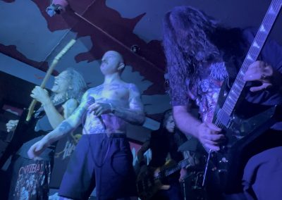 Sadistic Christ en el Bar Krawill (Pamplona) durante la gira Rotten Darkness.