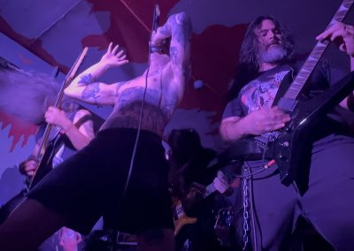 Sadistic Christ en el Bar Krawill (Pamplona) durante la gira Rotten Darkness.