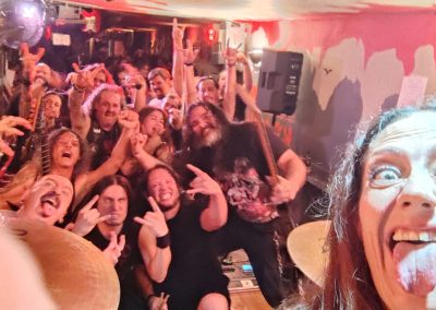 Sadistic Christ en el Bar Krawill (Pamplona) durante la gira Rotten Darkness.