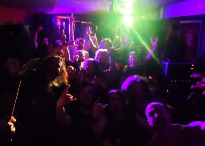 Sadistic Christ en el Bar Krawill (Pamplona) durante la gira Rotten Darkness.