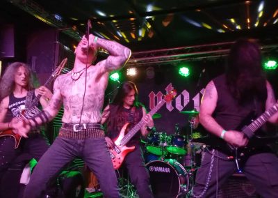 Sadistic Christ en el Bar Krawill (Pamplona) durante la gira Rotten Darkness.